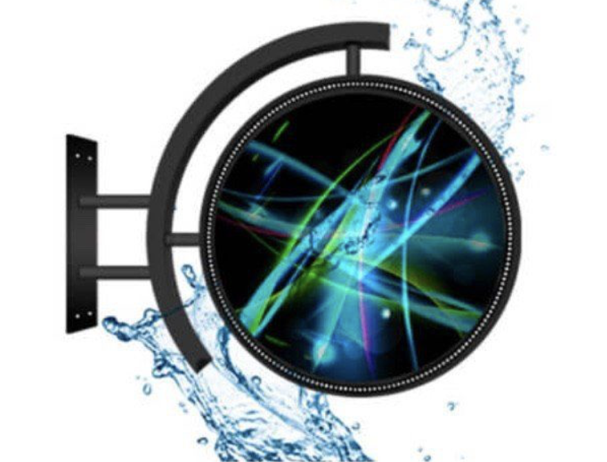 CYBO Rond LED scherm gevel